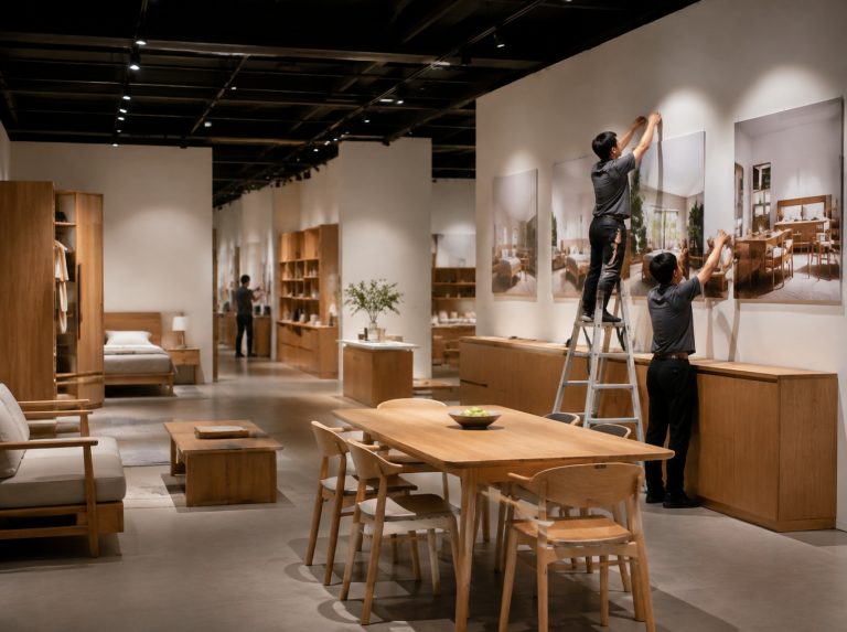 高平企业展厅与文化墙设计施工